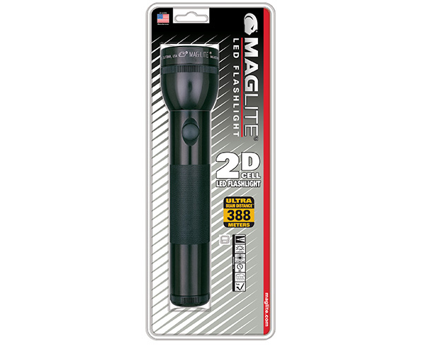 Maglite Pro LED Flashlight, Ultra Distance, 2 Cell D < Maglite 