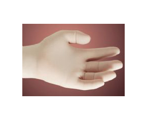 Lightly Powdered Latex Exam Gloves - Small , Box/100 < 