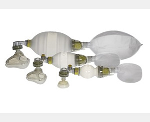 Reuasble Adult Silicone Resuscitator < Laerdal #870051 