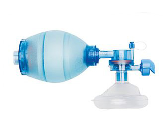 CPR-2 Thermoplastic BVM w/ Mask, Adult, Disposable < Mercury Medical #1056004 