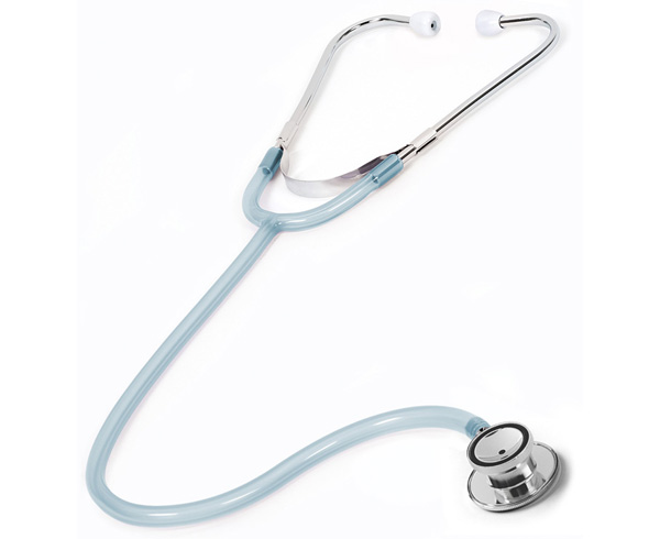 Dual Head Stethoscope, Pediatric Edition, Pediatric, Frosted Glacier < Prestige Medical #S108-P-F-GLA 
