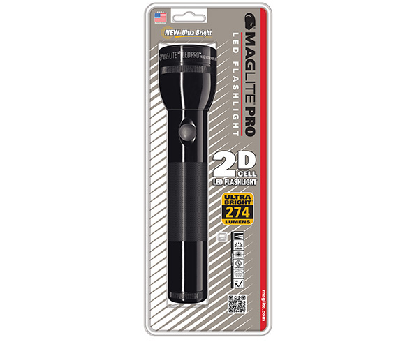 Maglite Pro LED Flashlight, Ultra Bright, 2 Cell D < Maglite 