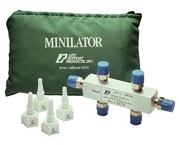 LSP 15 LPM Aluminum Manifold Minilator < Allied Healthcare Products #L419-050 