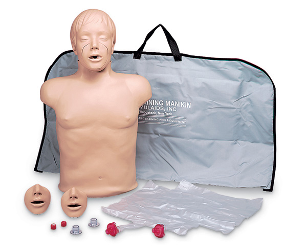 Brad Cpr Manikin W/Carry Bag < simulaids #2801 