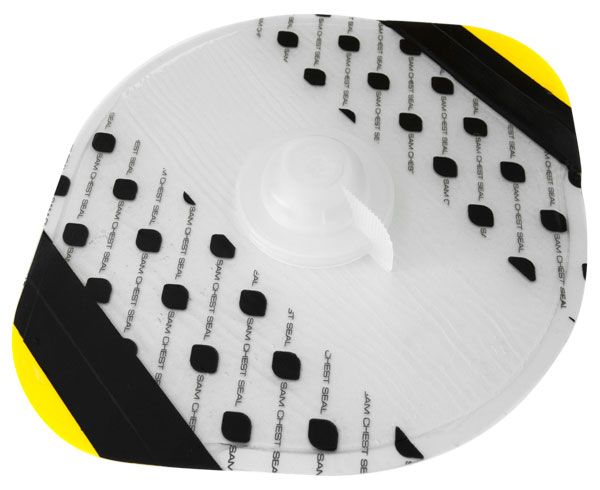 SAM CHEST SEAL w/ VALVE < Sam Medical #1216-01104 