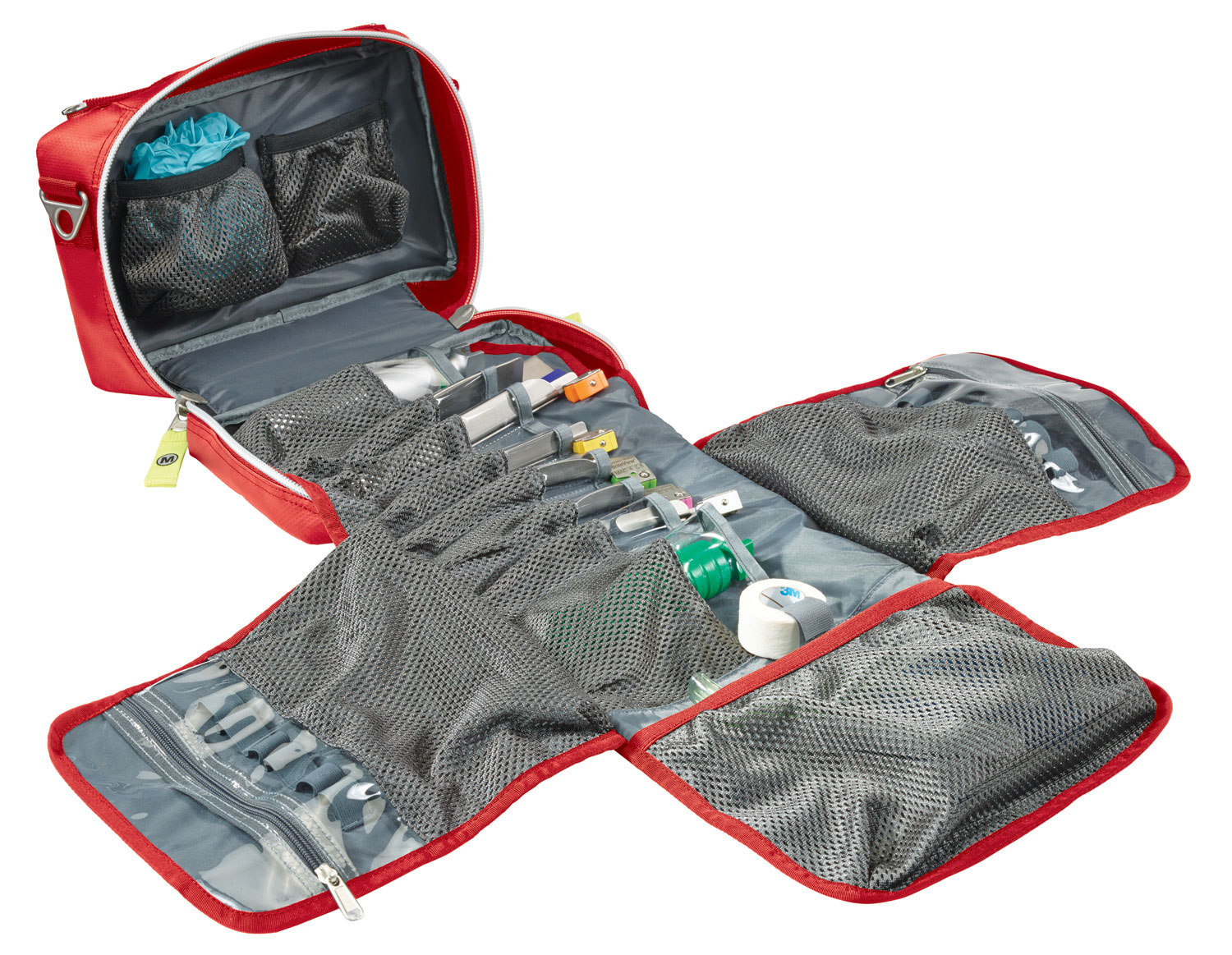 AIRWAY PRO Intubation Tri-Fold Module, TS2 Ready, Red ICB (Infection Control Bag) < Meret #M5101A-F 