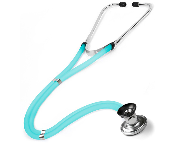 Sprague-Rappaport Stethoscope, Adult, Frosted Peacock, Frosted < Prestige Medical #122-F-PEA 