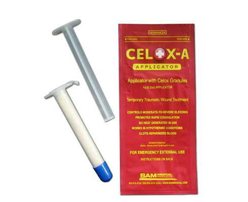 Celox-A Hemostatic Granules Applicator / Plunger Set < Sam Medical #C42900-A 