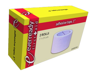Adhesive Tape, 1" x 2 1/2, In Kit Box < Everready First Aid #2600034K 
