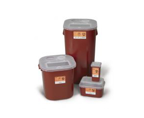 Medium Stackable Sharps Container - 1 Gallon < Medical Action Industries #8703 