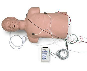 DEFIB./CPR TRAINING MANIKIN < Simulaids #100 