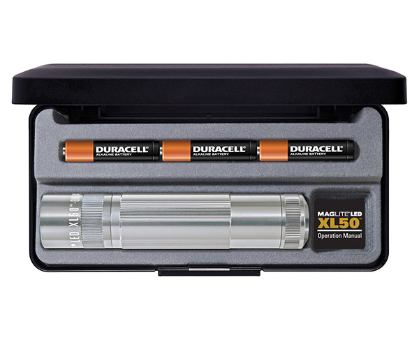 XL50 LED Flashlight in Presentation Box, 3 Cell AAA < Maglite 