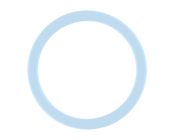 Snap-On Rim, Frosted Glacier, Frost < Prestige Medical #RIM-F-GLA 