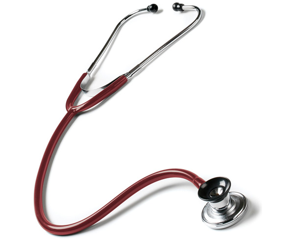 SpragueLite Stethoscope in Box, Adult, Burgundy < Prestige Medical #124-BUR 