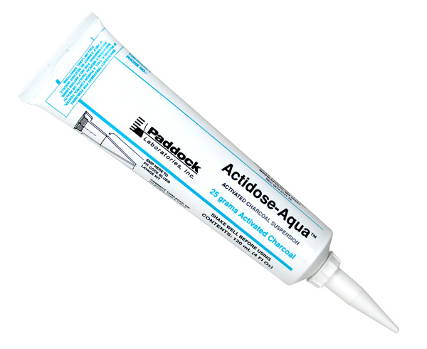 Actidose-Aqua Activated Charcoal Suspension, 25g < Paddock Laboratories 