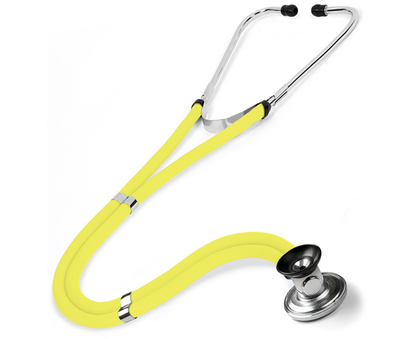 Sprague-Rappaport Stethoscope, Adult, Yellow < Prestige Medical #122-YEL 