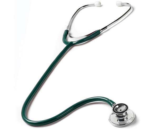 Ultra-Sensitive Dual Head Stethoscope, Adult, Hunter < Prestige Medical #S125-HUN 