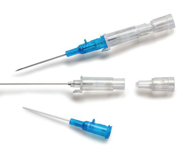 Introcan Safety IV Catheter FEP 18G x 1 1/4" (Straight) , Case of 200 < B Braun #4252560-02 