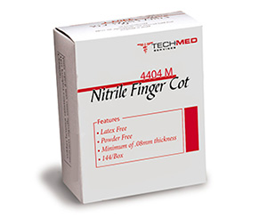 Latex Free Finger Cots medium < #4404 
