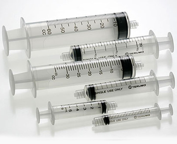 3CC Luer Lock Syringe Only, 100/bx < Terumo #SS-03L 