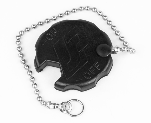 Post-Type O2 Cylinder Handwheel w/ Chain < Allied HPI #L002865-050 