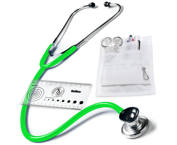 SpragueLite Nurse Kit, Adult, Neon Green < Prestige Medical #SK124-N-GRN 