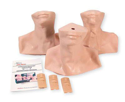 Life Form Cricothyrotomy Simulator Replacement Kit < Nasco #LF01081U 