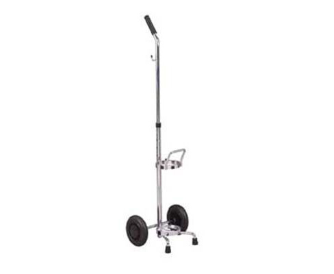 Single D / E Cylinder Cart < Responsive Respiratory #150-0100 