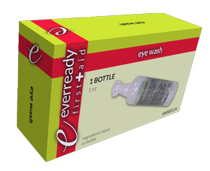 Eye Wash 1oz., Kit Bok < #0600011K 