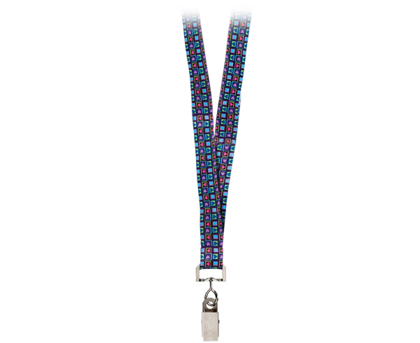 Printed Lanyard, Four Square Hearts, Print < Prestige Medical #6033-FSH 