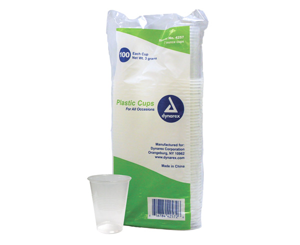 Drinking Cups, 7 oz, Case/2,500 < Dynarex #4257 