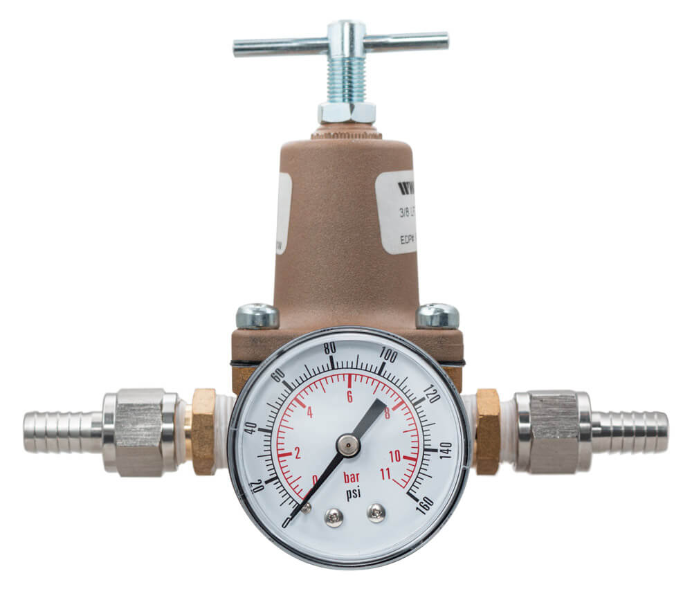 Picture of Gauge, Smoke Pipe with text W 80 100 60 6 120 4 8 40 2 10 20 140 bar 11 psi 160.