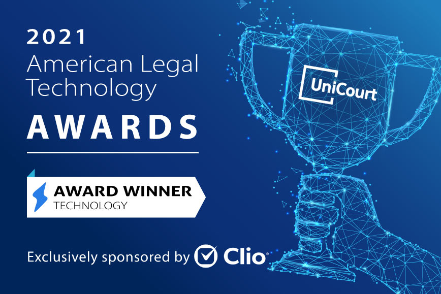UniCourt Wins American Legal Technology Award 2021