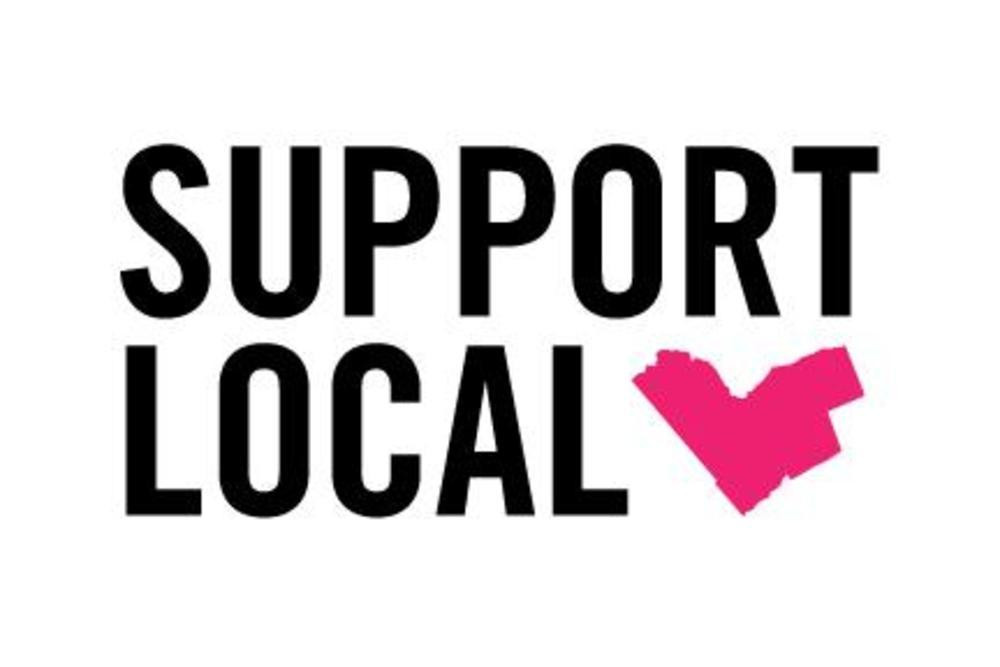 Support locals. Support locals. Support locals. Support your local businesses. Ru.