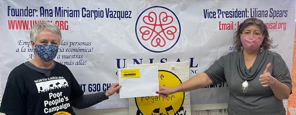 Poor People's Campaign apoya a UNISAL
