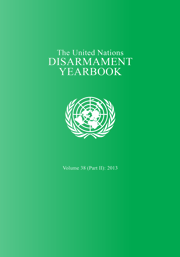 United Nations Disarmament Yearbook