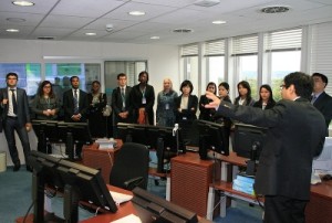2013 UN Disarmament Fellows visiting the International Data Centre of the CTBTO