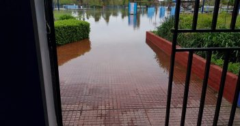 Ruta Sol anegado por las lluvias