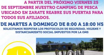 Reapertura del Camping UOMRA Zárate
