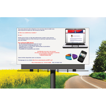 La publicité qui roule avec vous