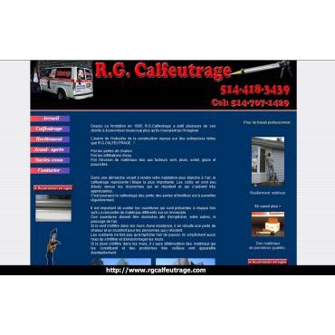 Porte folio: RG calfeutrage