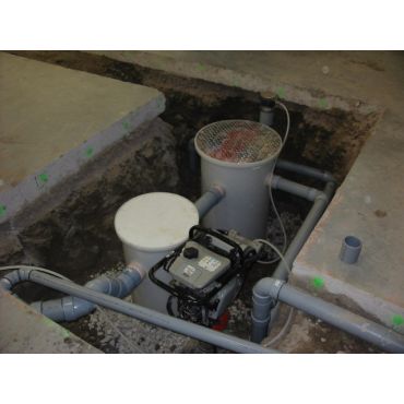 NEUTRALIZING & DILUTION TANK ROUGH-IN