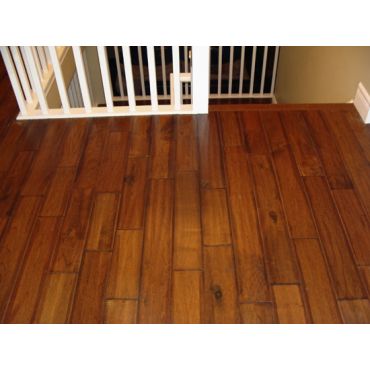 Handscraped Walnut 5" x 5/8 " solid wood