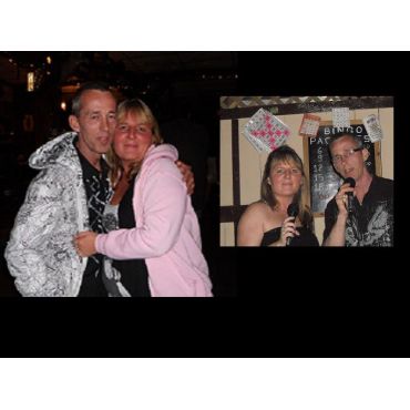 Before and after my husband  and I 