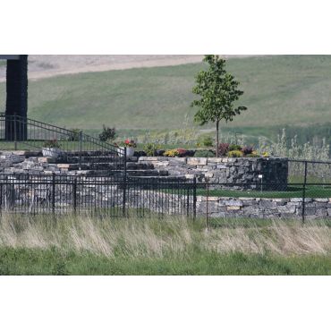 Stone walls and Stairs