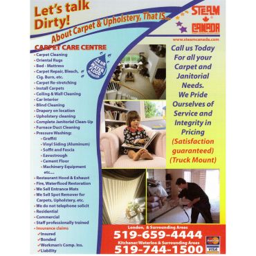 CARPET AND UPHOLSTERY