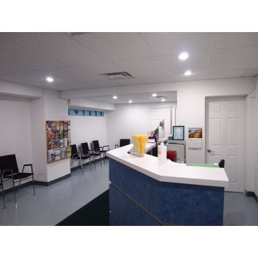 Reception area