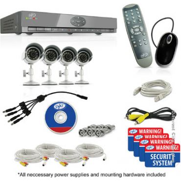 4 Camera CCTV System