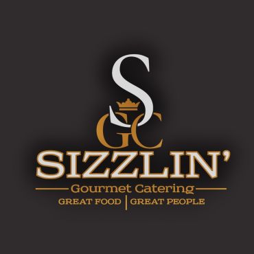 Sizzlin' Gourmet Catering logo