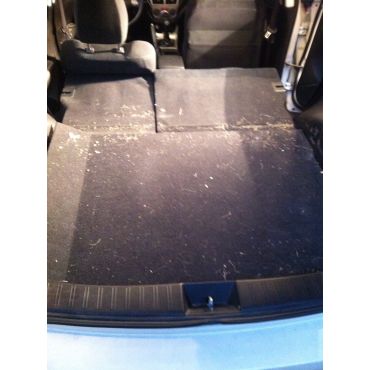 Subaru interior shampoo..before